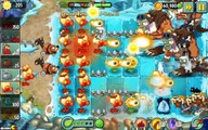 Plants vs Zombies 2  Frostbite Cave Part 2 Icebound Battleground Nailed it!