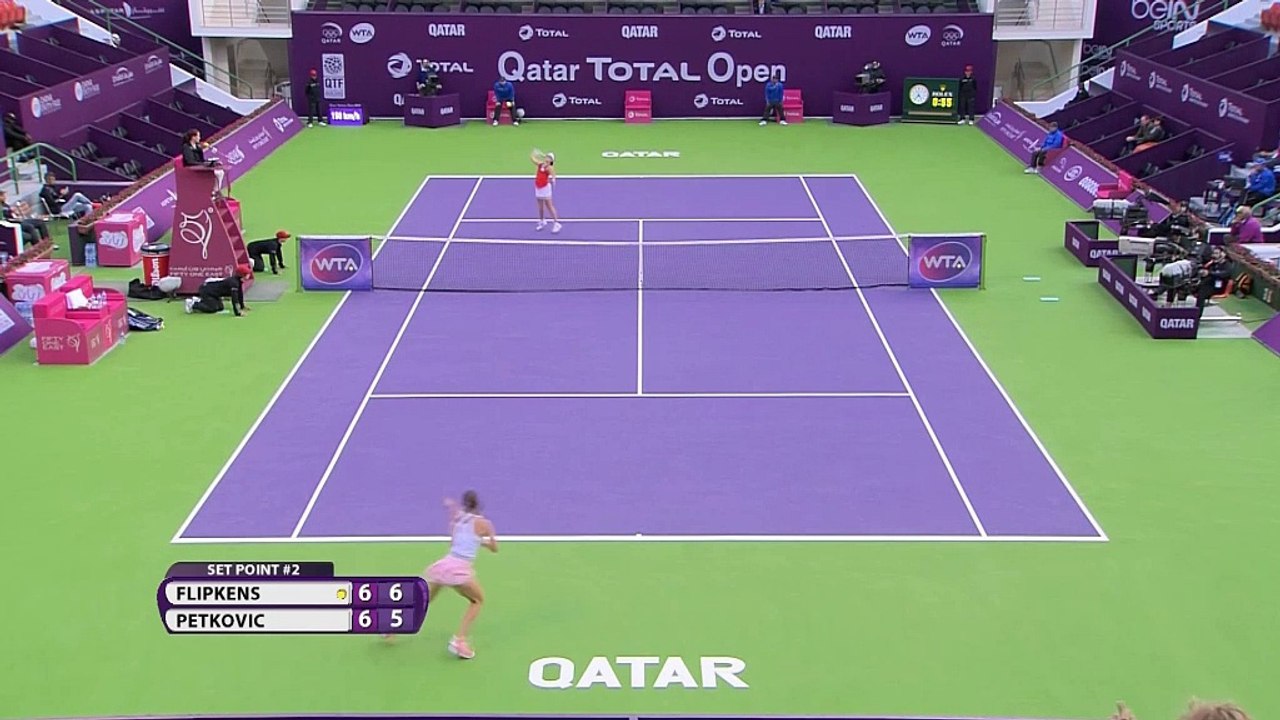 Doha: Petkovic mit bärenstarkem Comeback