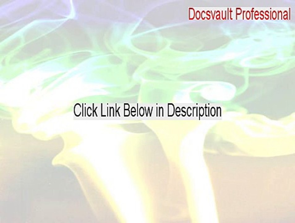 Docsvault Professional Crack [Download Here]