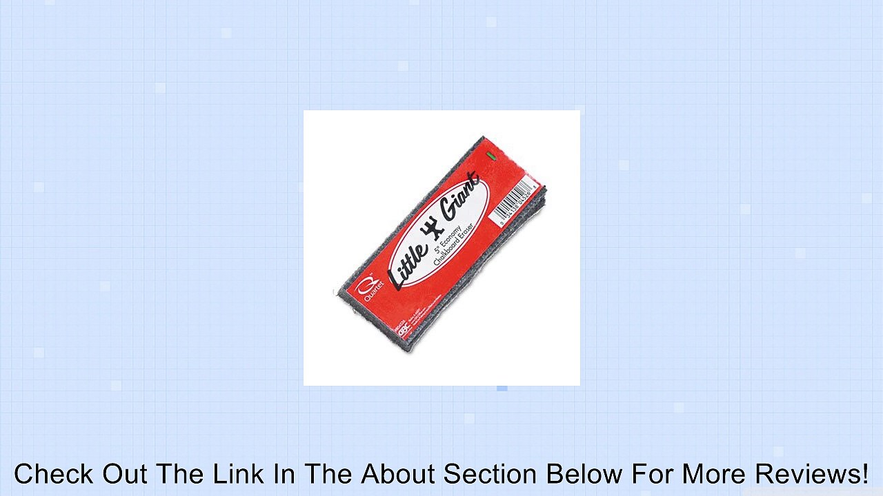 Quartet Little Giant Chalkboard Eraser Review