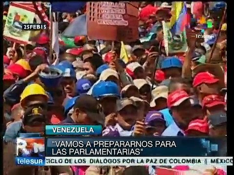Vamos a prepararnos para las elecciones parlamentarias: Maduro