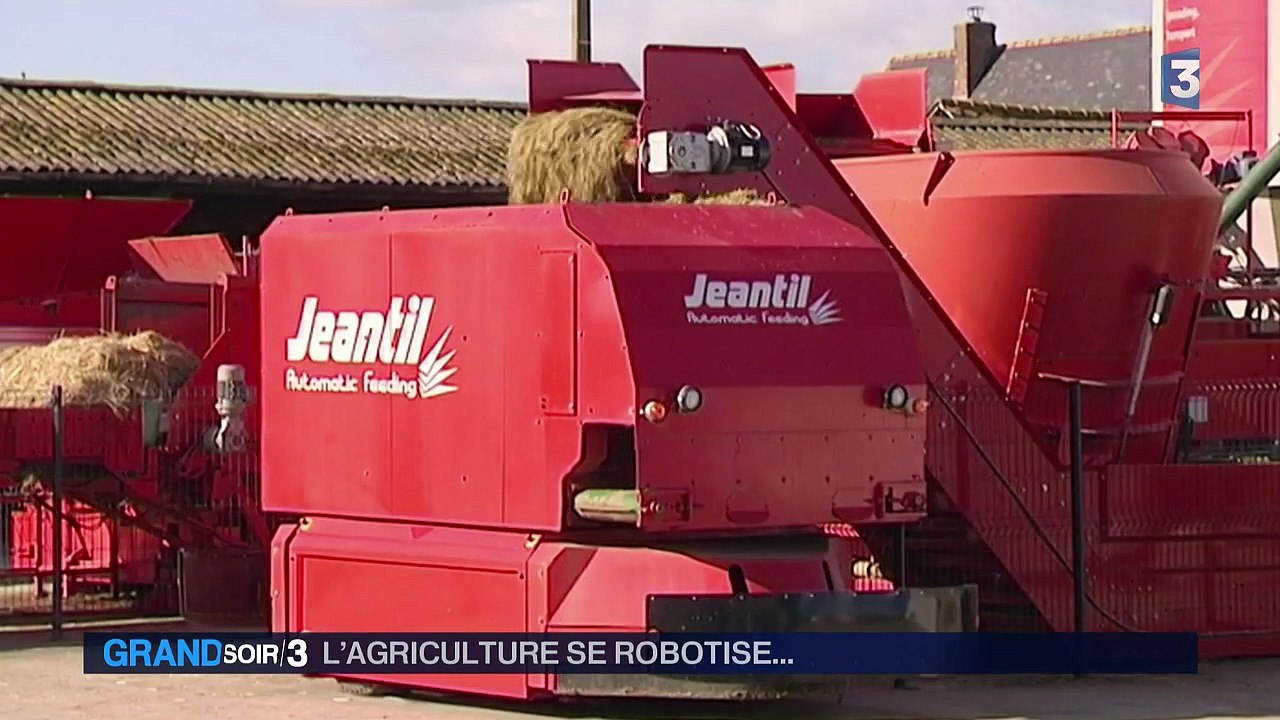 Agriculture : un robot qui fait plaisir aux hommes comme aux vaches