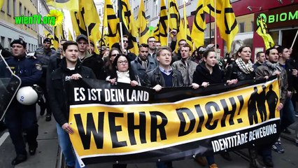 blockit - Identitärer Aufmarsch in Wien (Teaser)