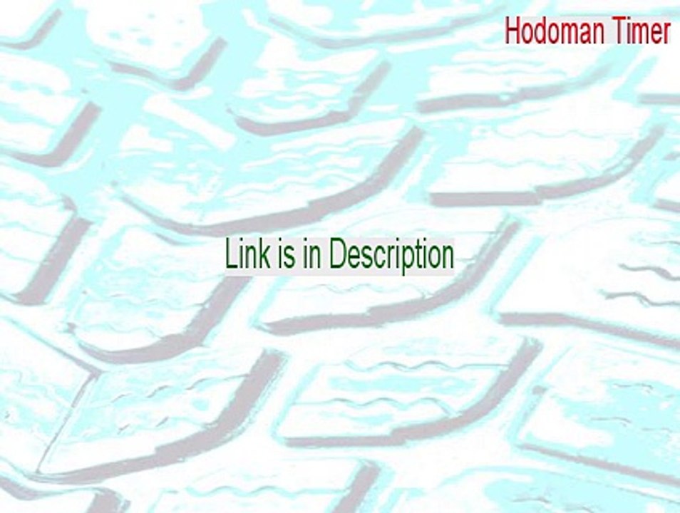 Hodoman Timer Full (Legit Download 2015)