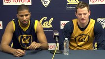 Cal Men's Basketball: Christian Behrens and Dwight Tarwater (Pre-Oregon)