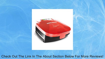 George Foreman GR1036BTR 5-Minute Burger Grill Review