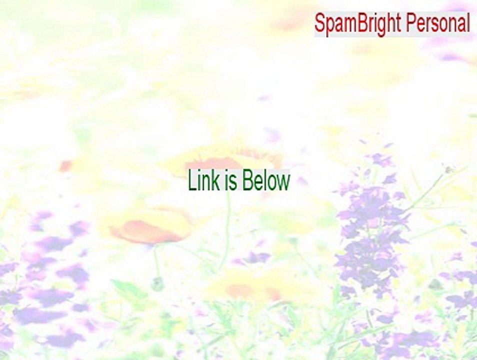 SpamBright Personal Keygen (Download Here 2015)