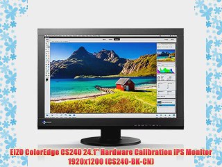 EIZO ColorEdge CS240 24.1 Hardware Calibration IPS Monitor 1920x1200 (CS240-BK-CN)