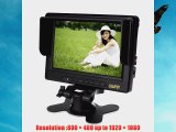 LILLIPUT 668GL-70NP/H/Y 7 On-camera Field HD Monitor for DSLR with HDMI Ypbpr and Composite