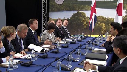 G8 Summit: UK and Japan bilateral meeting