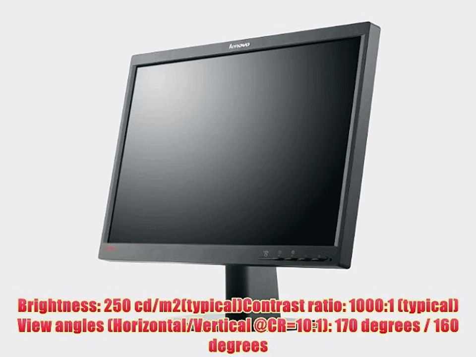 Lenovo ThinkVision LT2252p  Black 22-inch 5ms Widescreen LED Backlight LCD Monitor (2572MB6)