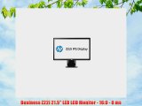 Business Z22i 21.5 LED LCD Monitor - 16:9 - 8 ms