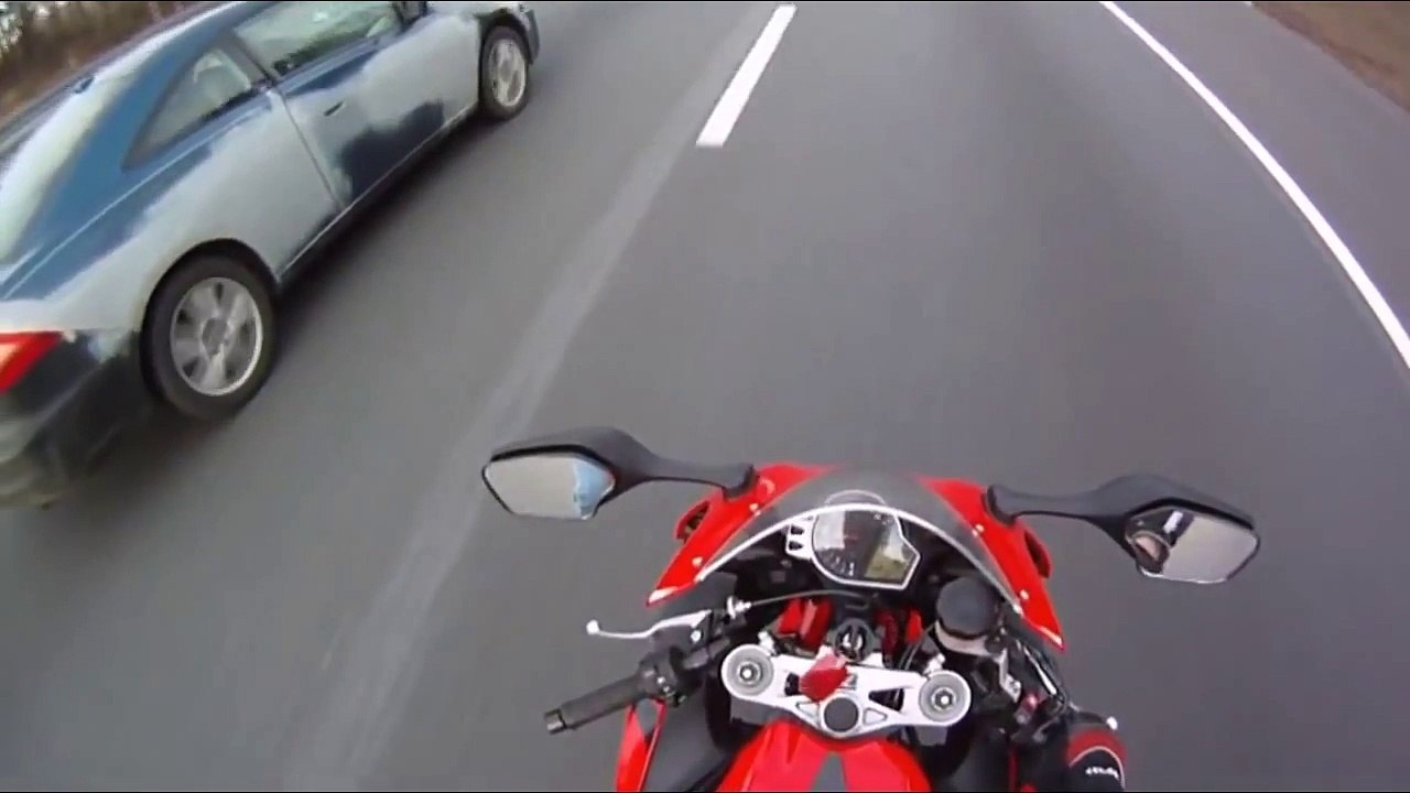 Maryland State Trooper draws gun on speeding motorcyclist