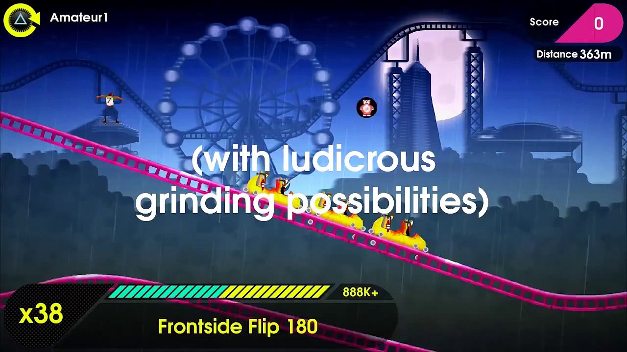 OlliOlli2 : trailer de lancement