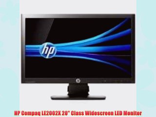 HP Compaq LE2002X 20 Class Widescreen LED Monitor
