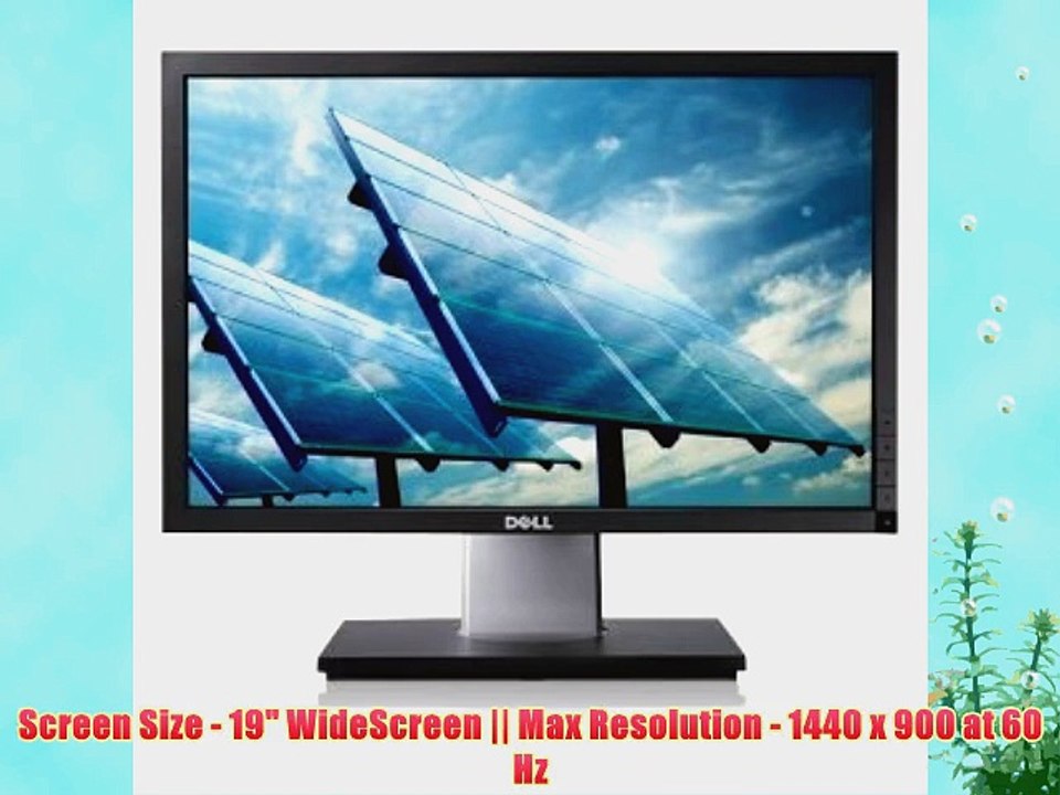 Dell P1911 19IN WS LCD FP MON-W/ HAS 320-1769