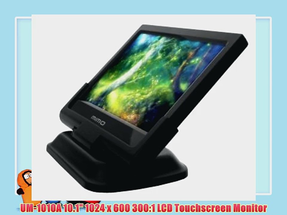 UM-1010A 10.1 1024 x 600 300:1 LCD Touchscreen Monitor