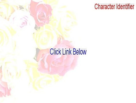 Character Identifier Full - japanese character identifier (2015)