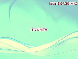 Nokia 6880 USB OBEX Crack - Legit Download 2015
