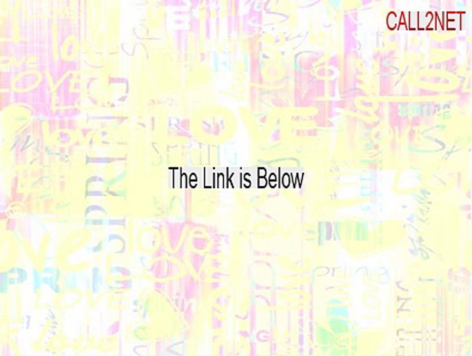 CALL2NET Serial - Download Here [2015]