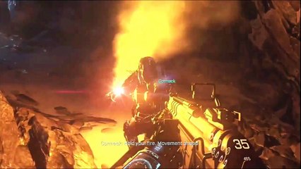 How to do the Icey Cave Bit FAST & EASILY Call of Duty Advanced Wafare