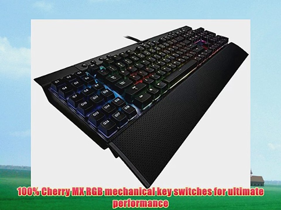 Corsair Gaming K95 RGB LED Mechanical Gaming Keyboard - Cherry MX Red (CH-9000082-NA)