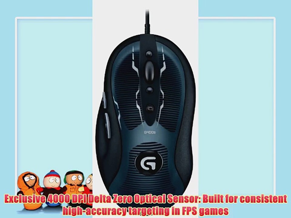Logitech G400s 910-003589 Optical Gaming Mouse