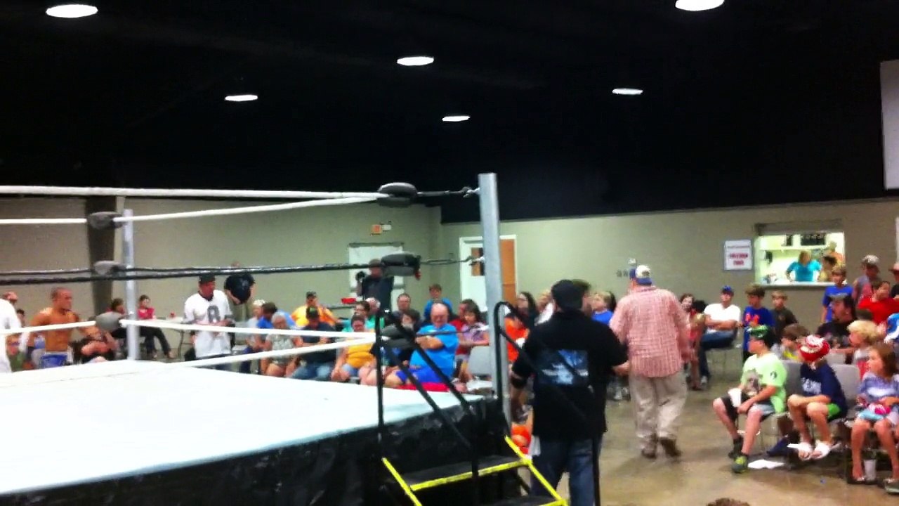 "The Exclamation Po!nt" Steve Anthony vs. Barrett Brown - NWA Bayou Independent Wrestling
