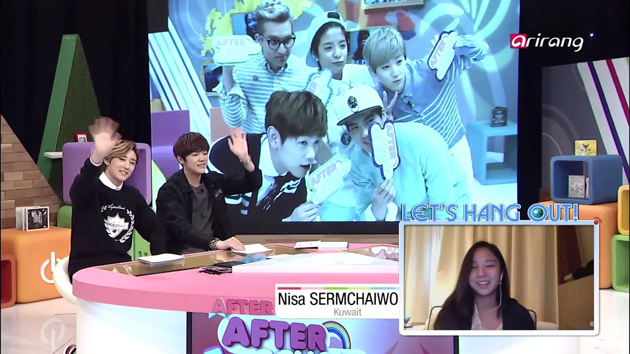 Kevin and Benji hang out with fans all over the world! 전세계 애프터스쿨클럽 팬들과 영상통화하는 케빈과 벤지