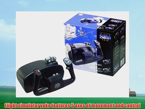 CH Products Flight Sim Yoke USB ( 200-615 )