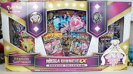 Opening A Mega Diancie EX Premium Collection Box!!