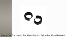 Voberry Men Women Unisex Black Hoop Huggie Earrings in Stainless Steel One Pair Review