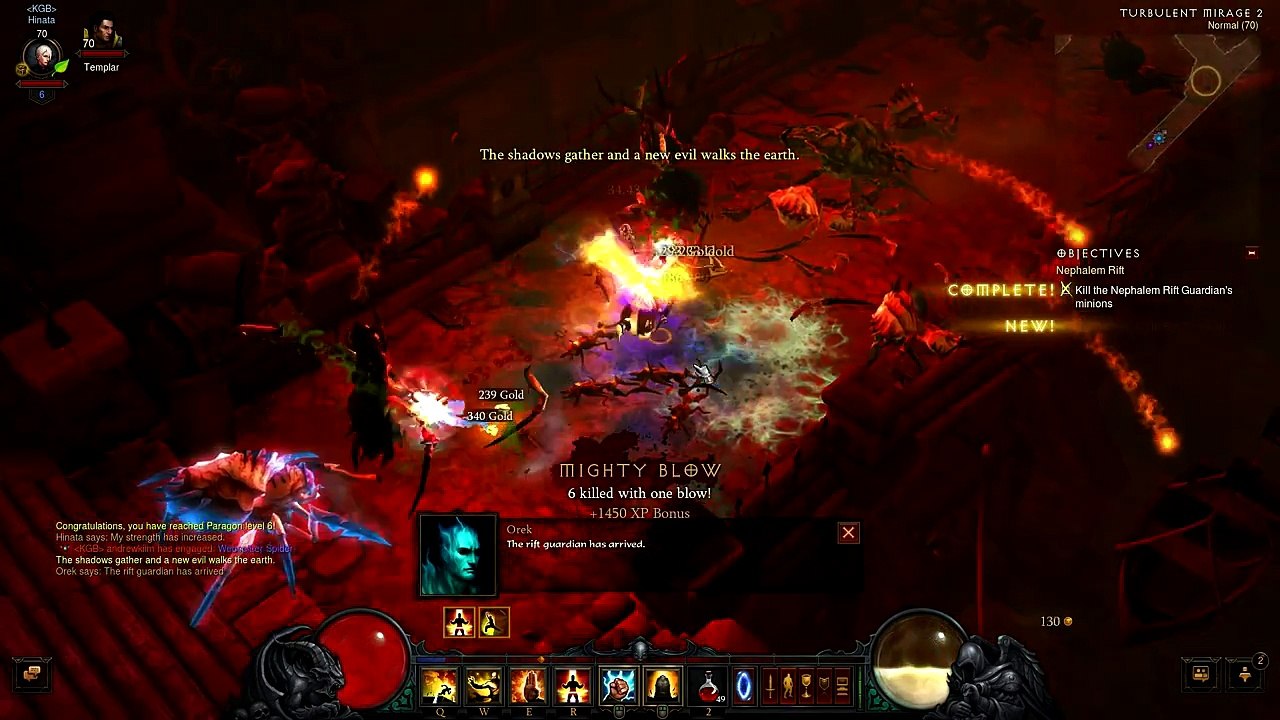 Diablo 3 Reaper of Souls | Monk 1 | Season 2 Begins! Hinata Strikes!