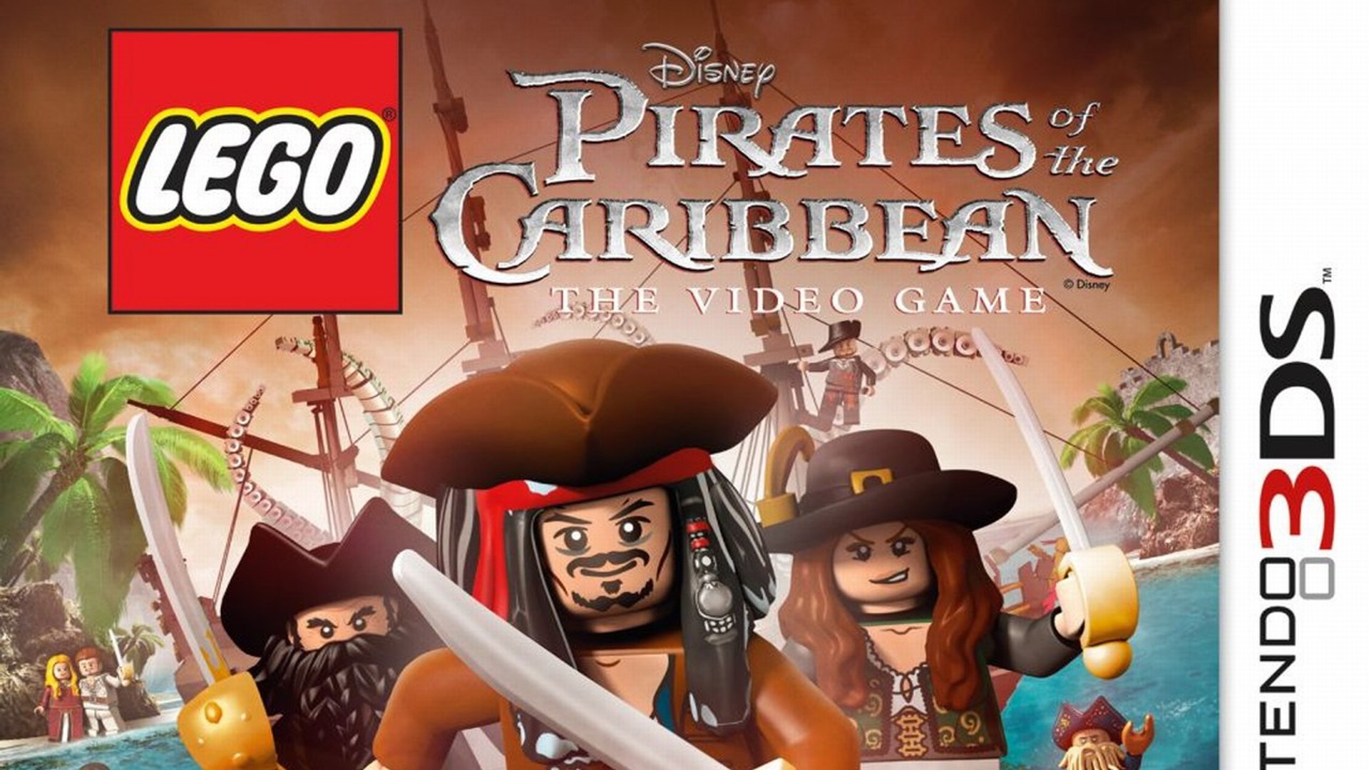 LEGO Pirates of the Caribbean The Video Game Gameplay (Nintendo 3DS) [60  FPS] [1080p]