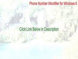Phone Number Wordifier for Windows 8 Serial - Phone Number Wordifier for Windows 8 [2015]