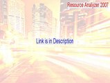 Resource Analyzer 2007 Key Gen - Resource Analyzer 2007 [2015]