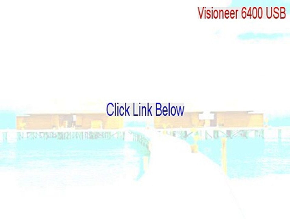 Visioneer 6400 USB Full - Visioneer 6400 USB [2015]