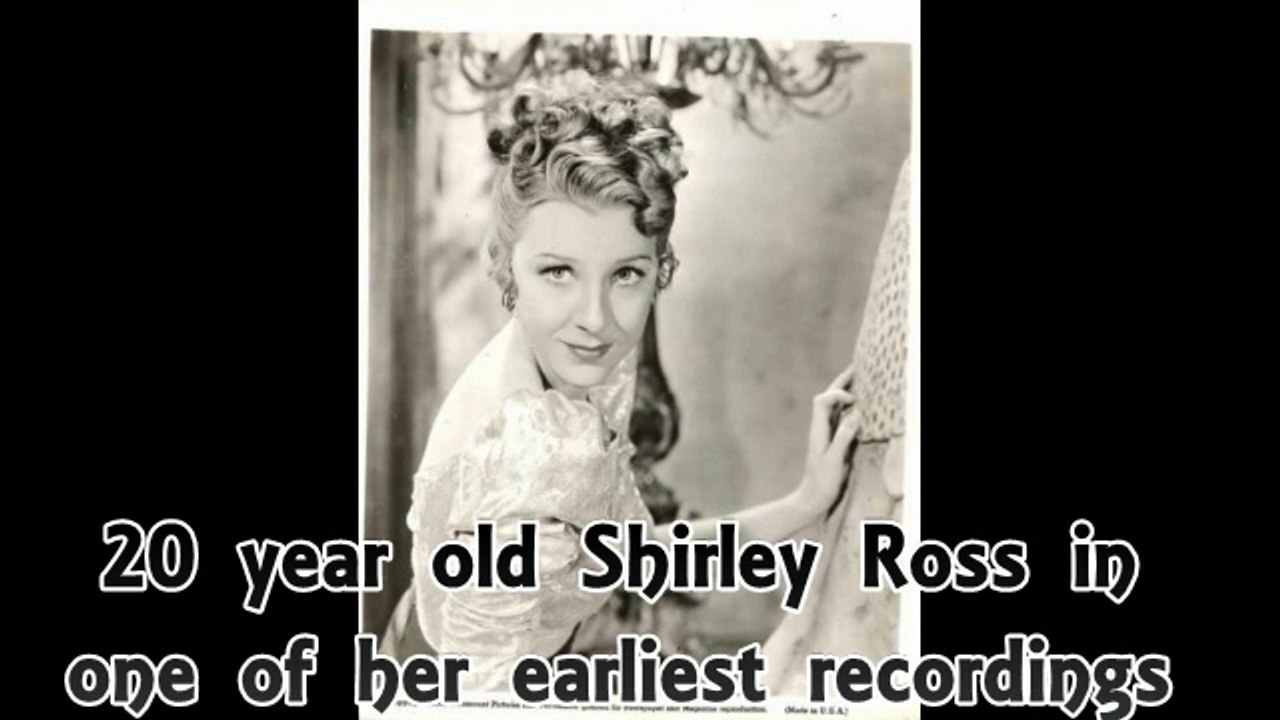 Shirley Ross~Like Me a Little Bit Less, Love Me a Little Bit More~1933