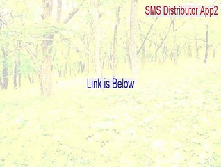 SMS Distributor App2 Download - Instant Download (2015)