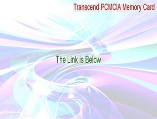 Transcend PCMCIA Memory Card Full [Instant Download 2015]