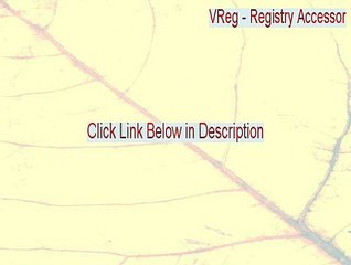 VReg - Registry Accessor Download [Instant Download 2015]