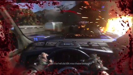 How to Intercept Van (Driving bit) FAST & EASY Call of Duty Advanced Warfare Collaspe part 1