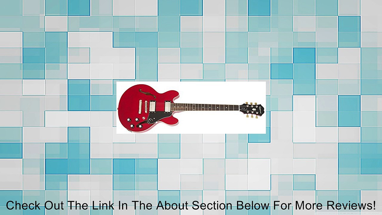 Epiphone ES-339 Semi Hollow body Electric Guitar, Cherry Red Review