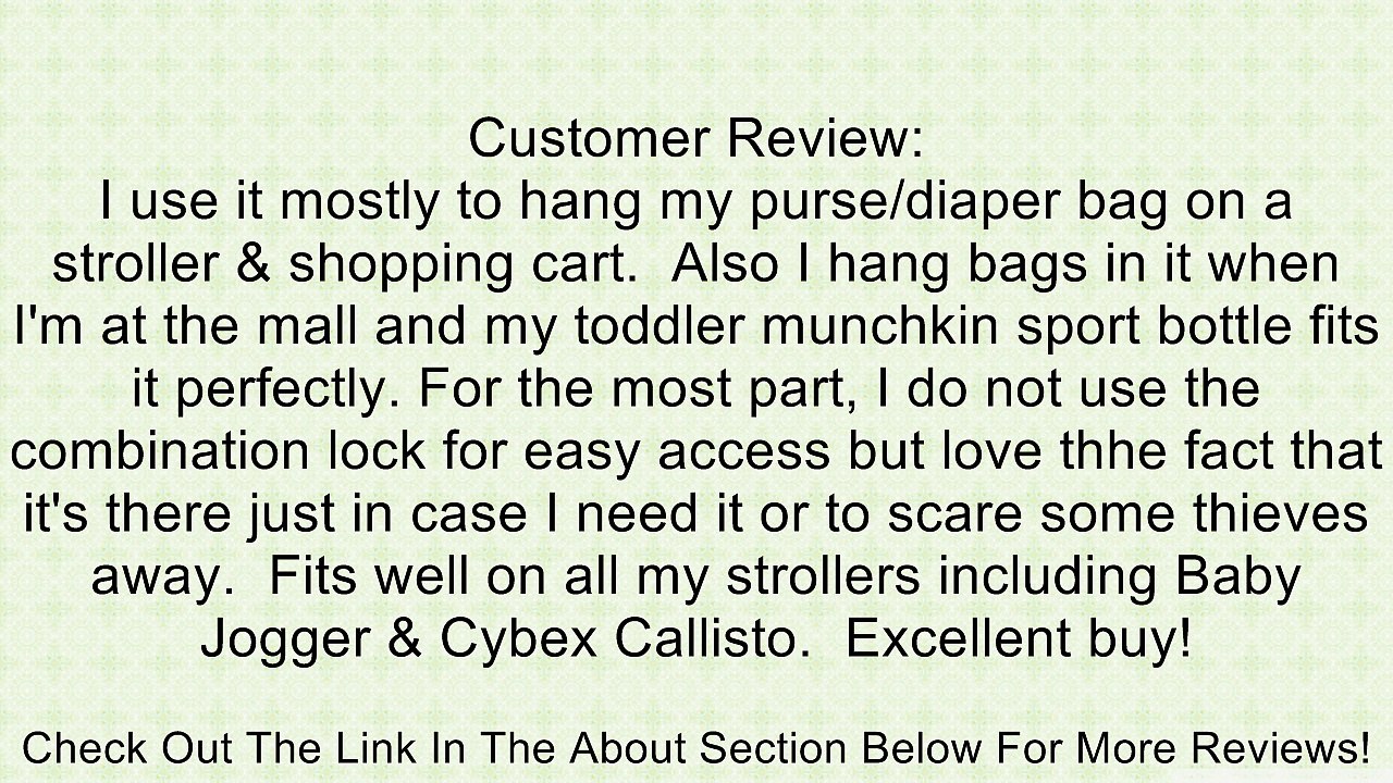BUGGYGEAR  B - Hook for Stroller Review