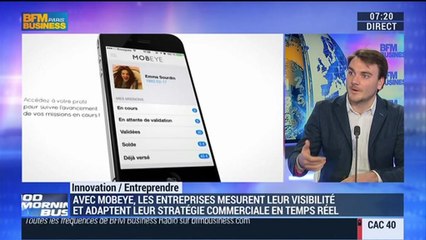 Mobeye, l'appli qui permet aux marques de surveiller leurs rayons: Augustin Rudigoz - 26/02