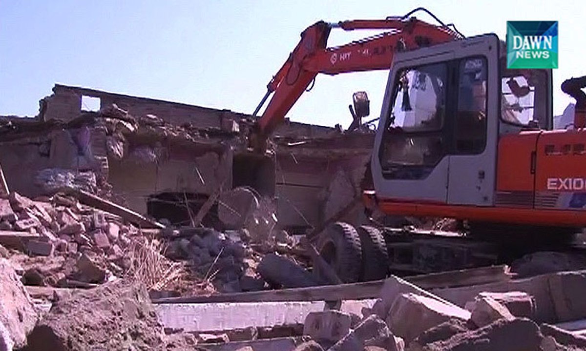 Anti-Encroachment operation in Peshawar