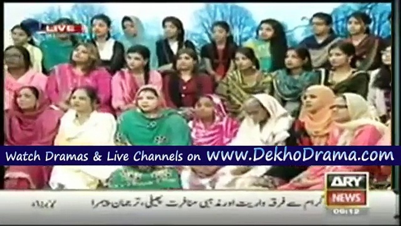 The Morning Show With Sanam Baloch on ARY News 24th February 2015