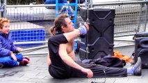 Extreme Contortionist Show in Leicester Square, London