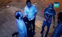 CCTV footage of  soldier bazar mobile robbery