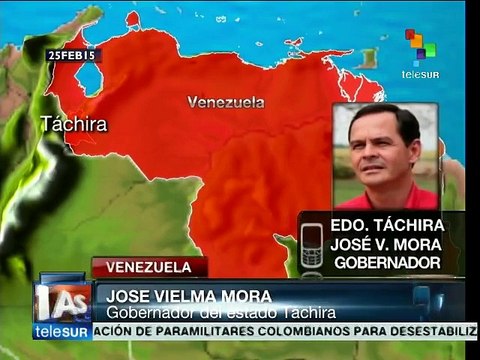 Venezuela: gobernador de Táchira condena asesinato de Kluivert Roa